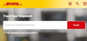 dhl tracking by shipment number